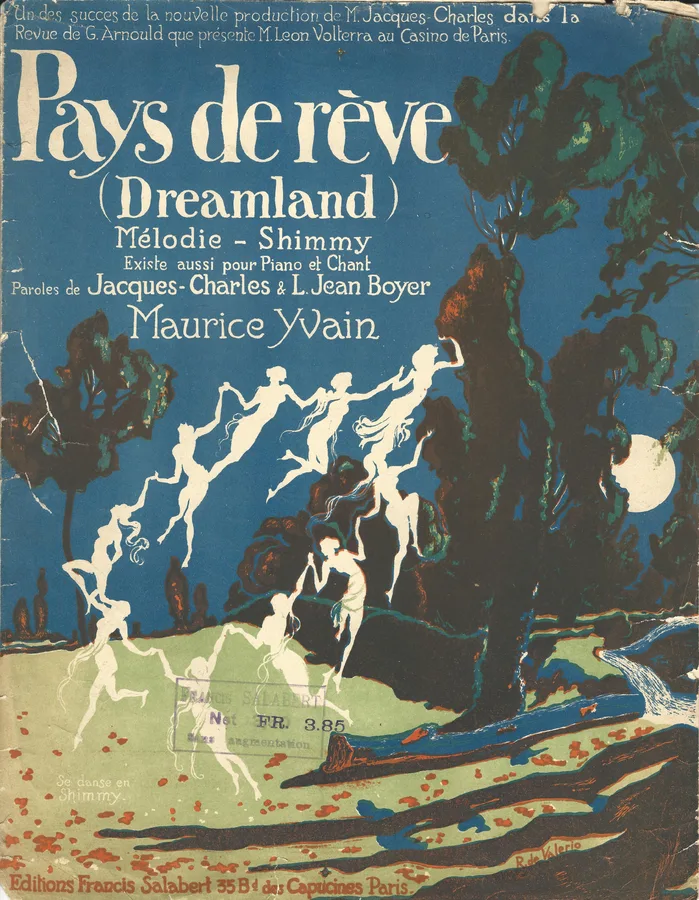 Cover for Maurice Yvain | Pays de Reve | Piano | Vocals