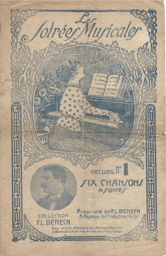 Cover for F.L. Benech | Ch. Cluny | Noir et Bleu | Chanson