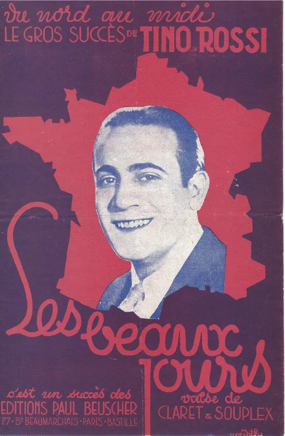 Cover for Tino Rossi | Gaston Claret | Les beaux jours | Chanson
