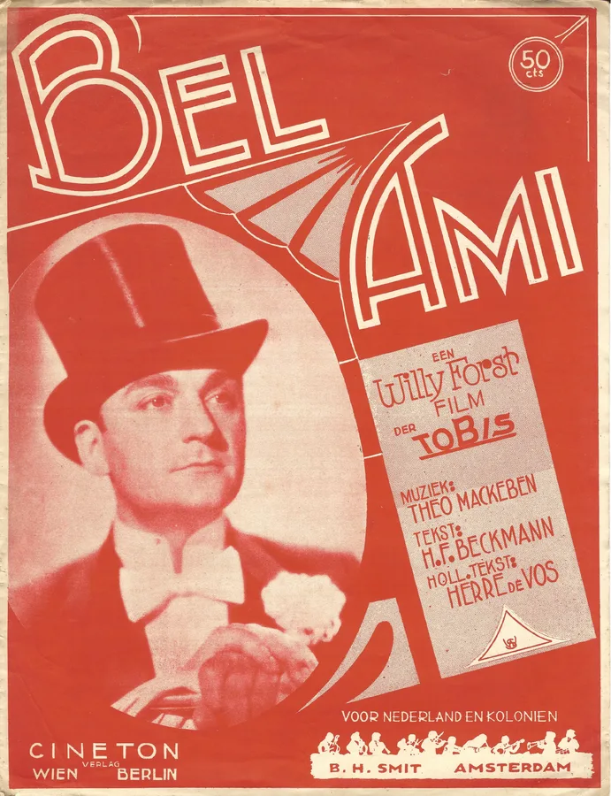 Cover for Theo Mackeben | Willy Forst | Bel Ami | Piano | Vocals