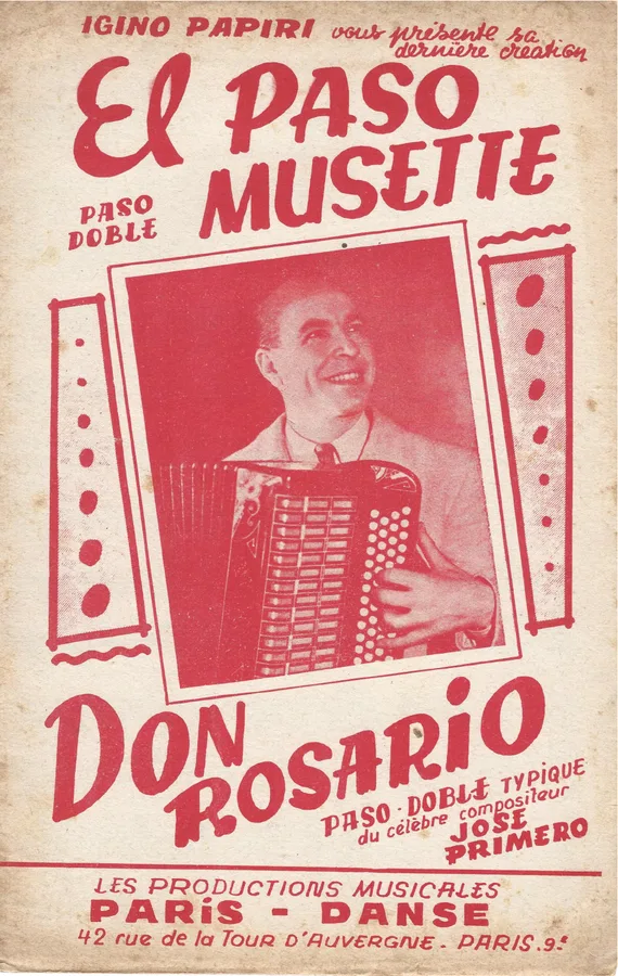Cover for Jose Primero | Don Rosario | Piano