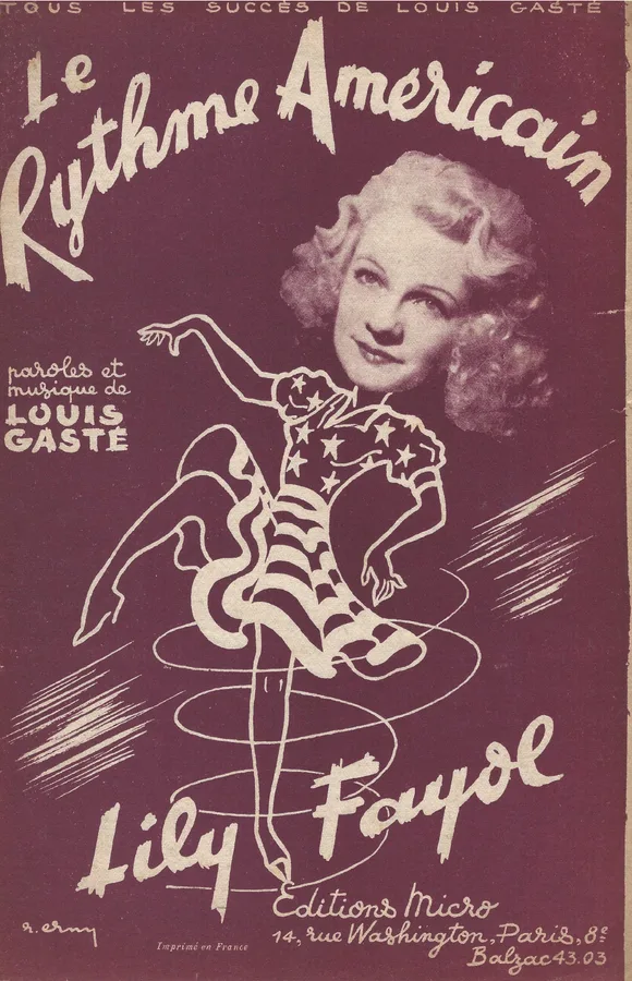 Cover for Lily Fayol | Louis Gaste | Le Rythme Americain | Chanson