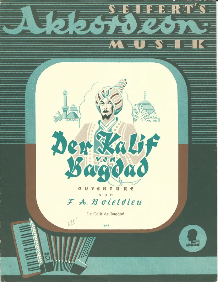 Cover for F.A. Boieldieu | Der Kalif von Bagdad | Accordion