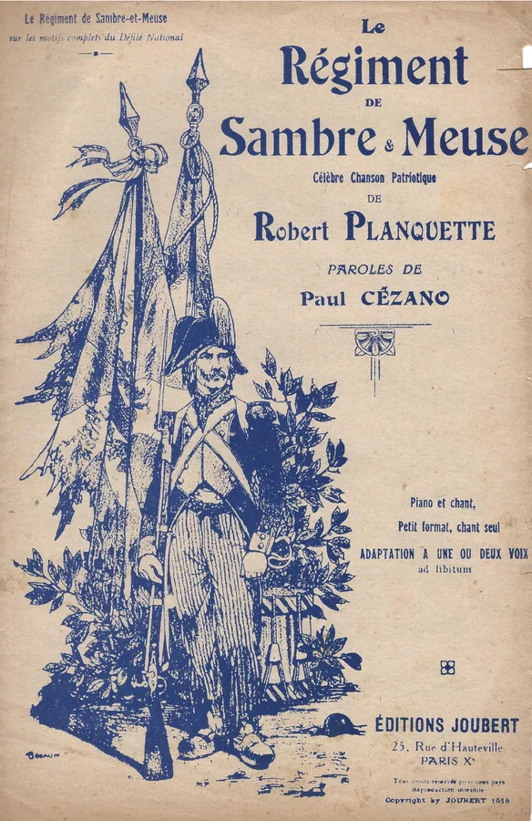 Cover for Robert Planquette | La Regiment de Sambre et Meuse | Chanson