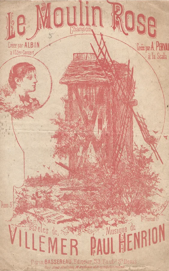 Cover for Paul Henrion | Villemer | Le Moulin Rose | Chanson