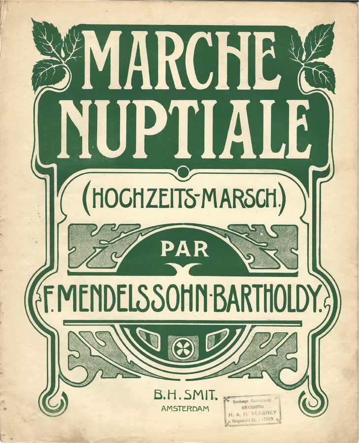 Cover for F. Mendelssohn-Bartholdy | Hochzeits Marsch | Piano