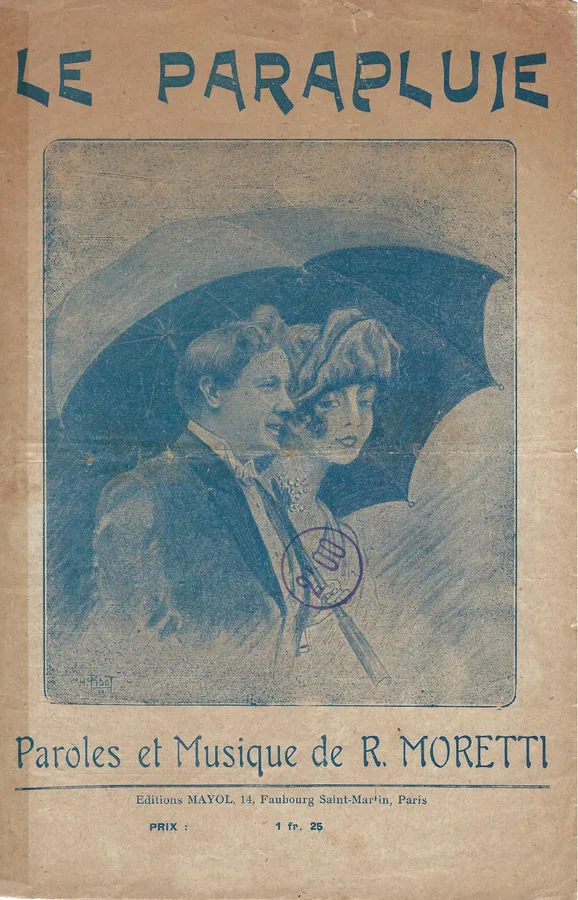 Cover for R. Moretti | Le Parapluie | Chanson