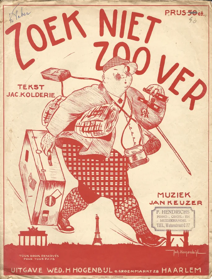 Cover for Jan Keijzer | Zoek niet zoo ver | Piano | Vocals