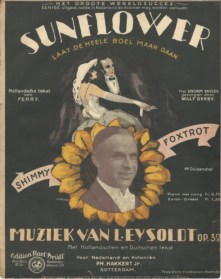 Cover for Willy Derby | L. Eysoldt | Sunflower | Shimmy Foxtrot | Piano | Vocals