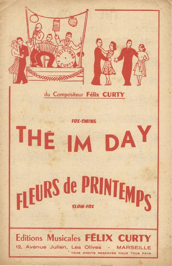 Cover for Felix Curty | The im day | Piano | Accordion