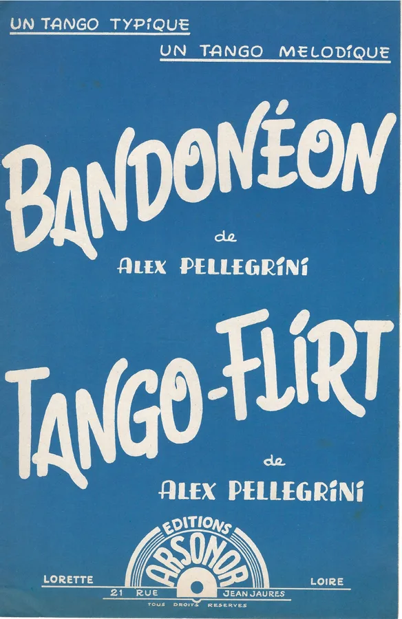 Cover for Alex Pellegrini | Bandoneon | Accordeon | Bandoneon