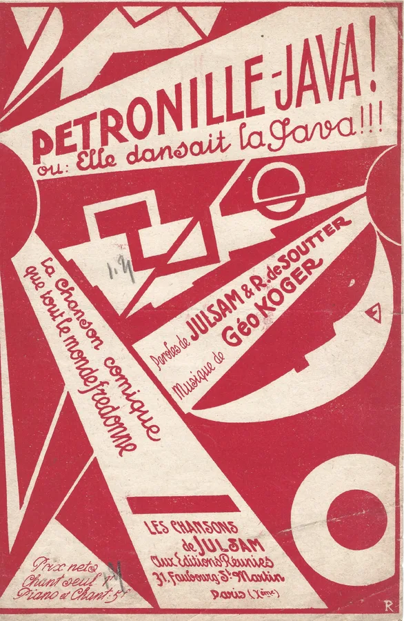Cover for Geo Koger | Julsam | Petronille Java | Chanson