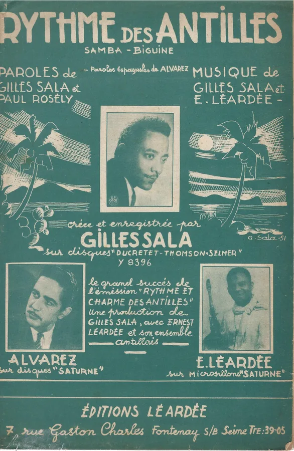 Cover for E. Leardee | Gilles Sala | Rythme des Antilles | Vocals