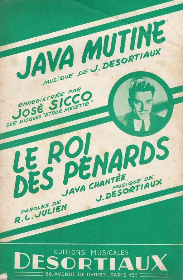Cover for J. Desortiaux | Le Roi des Penards | Piano