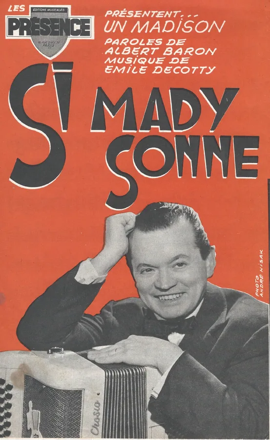 Cover for Emile Decotty | Si Mady Sonne | Piano
