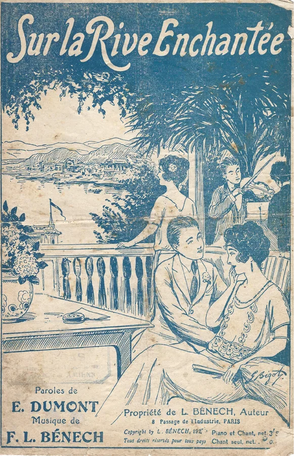 Cover for F.L. Benech | E. Dumont | Sur la Rive Enchantee | Chanson