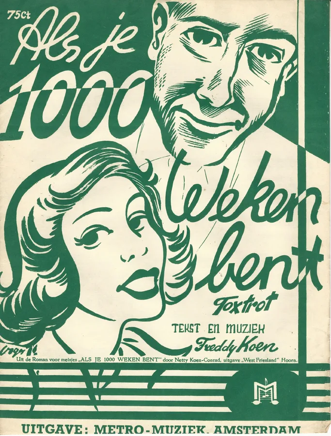 Cover for Freddy Koen | Als je duizend weken bent | Piano | Vocals