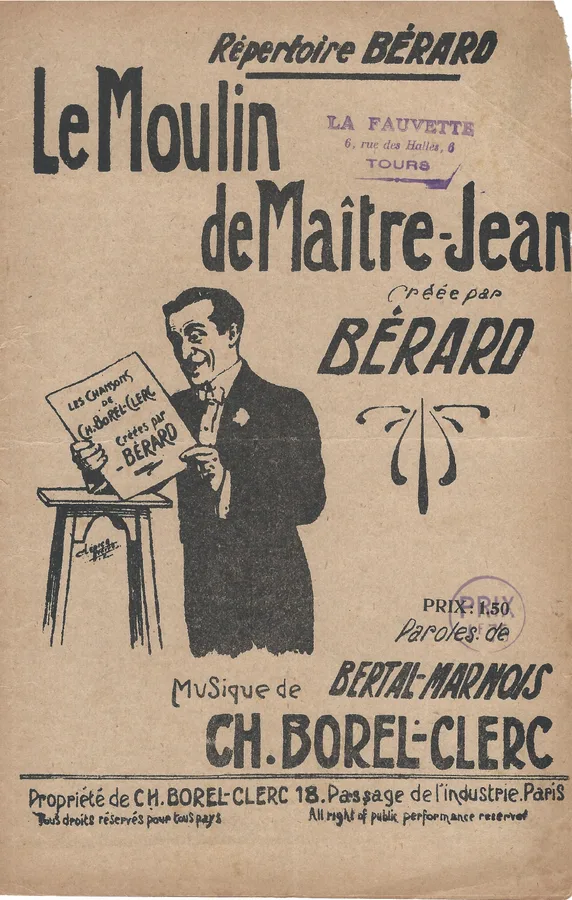 Cover for Ch. Borel-Clerc | Le Moulin de Maitre Jean | Chanson