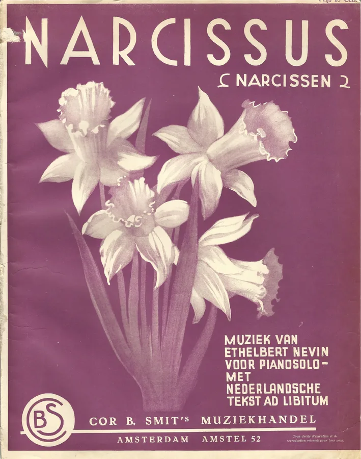 Cover for Ethelbert Nevin | Narcissus | Piano | Vocals