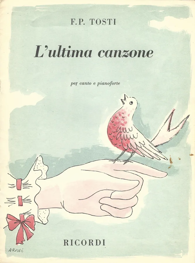 Cover for Francesco Paolo Tosti | L'ultima canzone | Piano | Vocals
