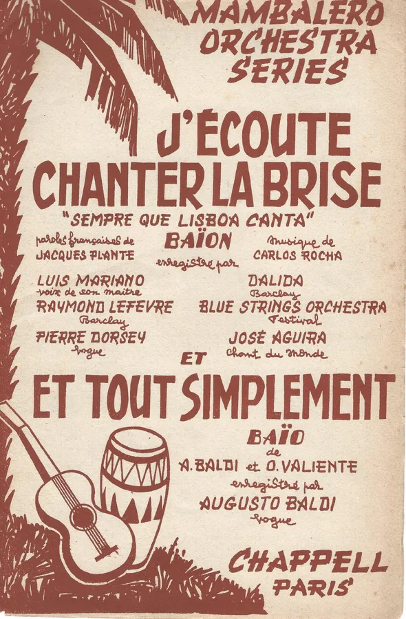Cover for A. Baldi | O. Valiente | Et Tout Simplement | Orchestra