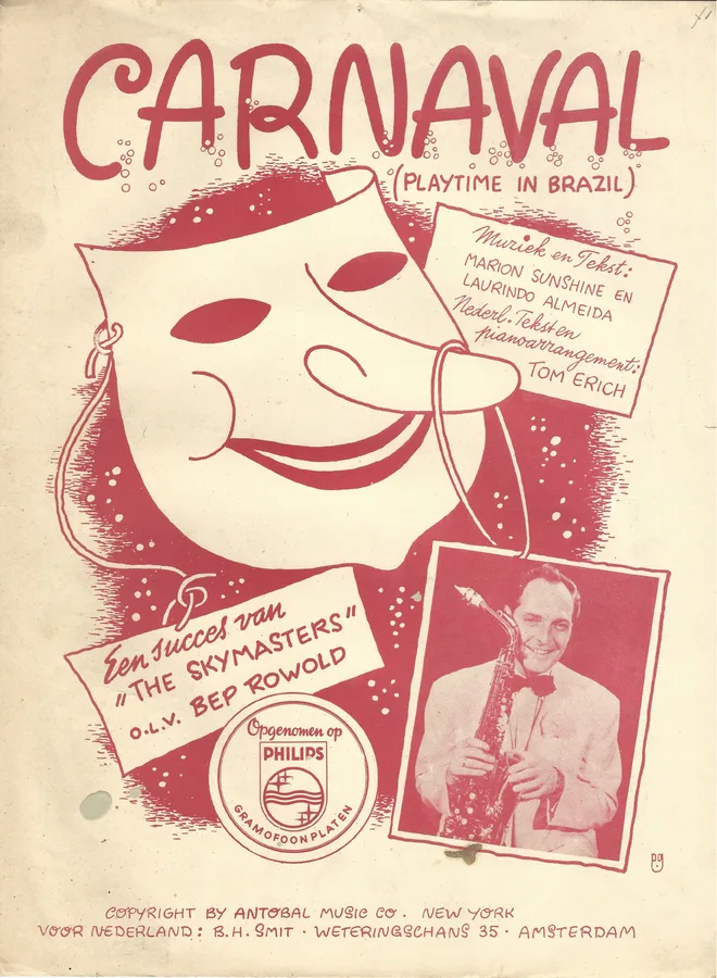 Cover for Tom Erich | The Skymasters | Laurindo Almeida | Carnaval | Piano | Vocals
