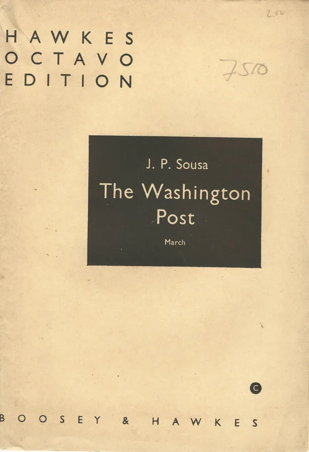 Cover for J.P. Sousa | Washington Post | Piano (Conductor)