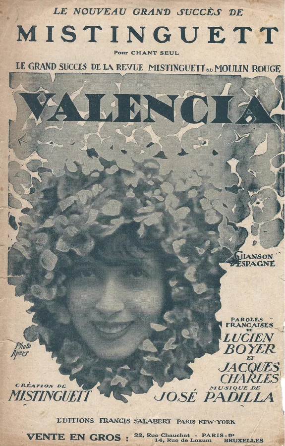 Cover for Jose Padilla | Mistinguett | Valencia | Chanson