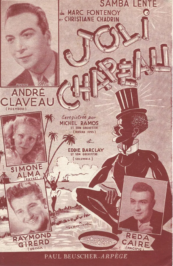 Cover for Andre Claveau | Reda Caire | Marc Fontenoy | Joli Chapeau | Chanson