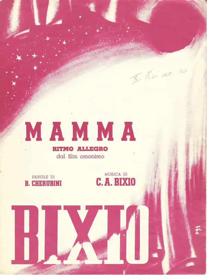 Cover for C. A. Bixio | Mama | Piano | Vocals