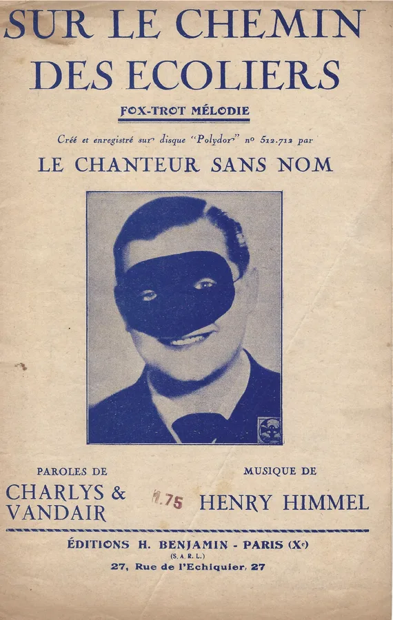 Cover for Henry Himmel | Charlys | Sur le chemin des ecoliers | Chanson