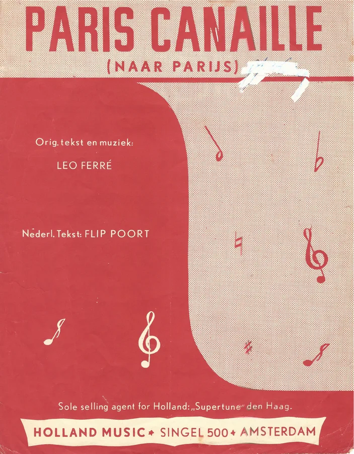 Cover for Leo Ferre | Paris Canaille | Piano | Vocals