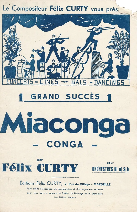 Cover for Felix Curty | Miaconga | Accordion | Violin