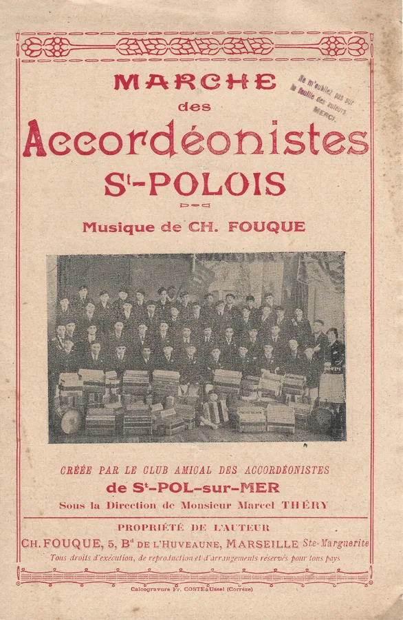 Cover for Ch. Fouque | Marche des Accordeonistes St-Polois | Orchestra