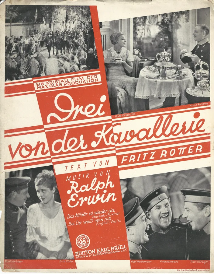 Cover for Ralph Erwin | Drei von der Kavallerie | Piano | Vocals