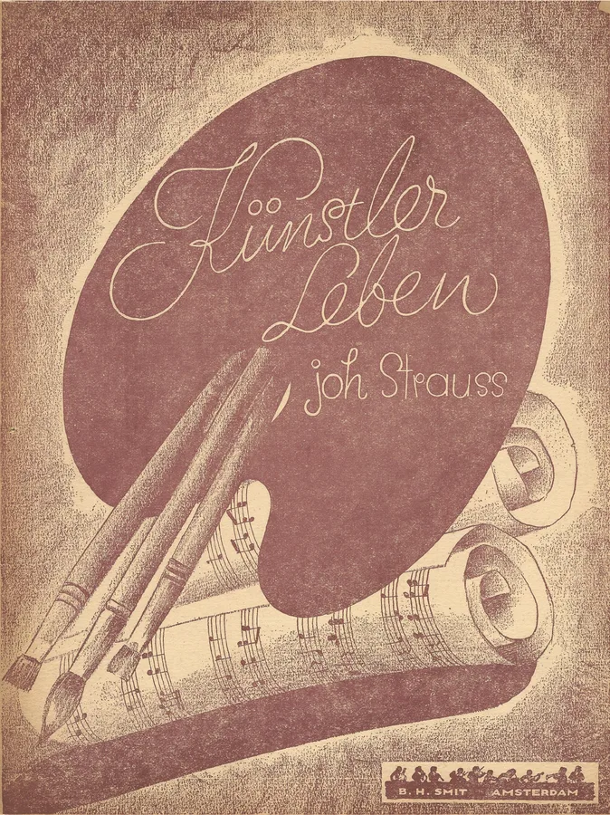 Cover for Johann Strauss | Kunstler Leben | Piano
