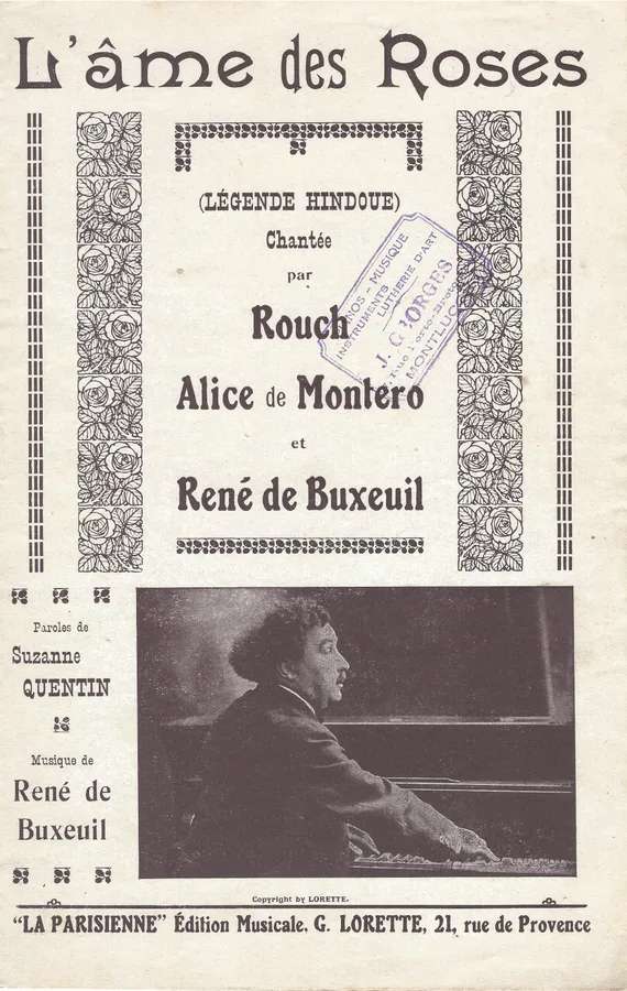 Cover for Rene de Buxeuil | L'Ame des Roses | Chanson