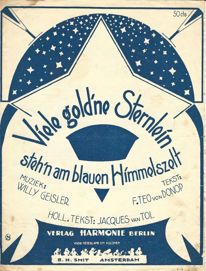 Cover for Willy Geisler | Viele gold'ne Sternlein | Piano | Vocals