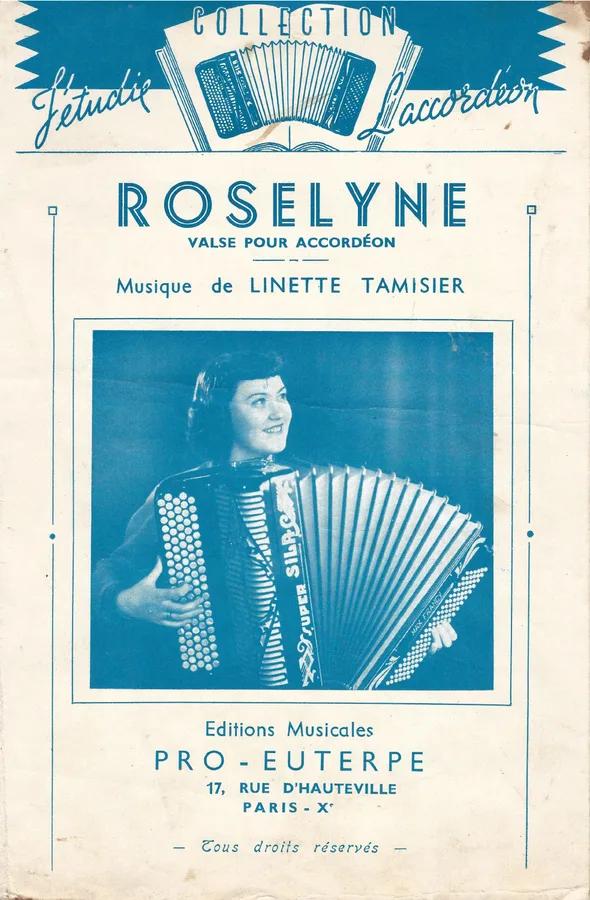 Cover for Linette Tamisier | Roselyne | Accordeon