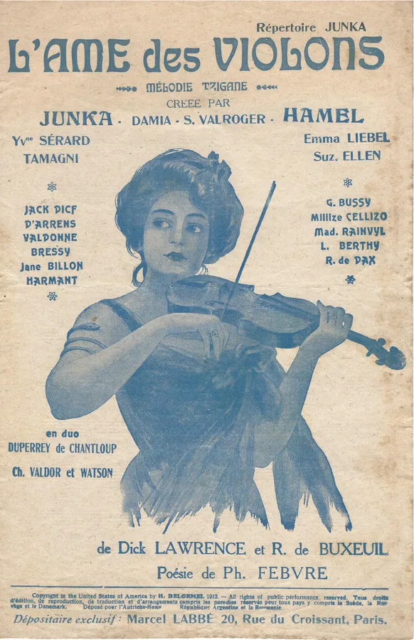 Cover for Dick Lawrence | R. de Buxeuil | L'ame des Violons | Chanson