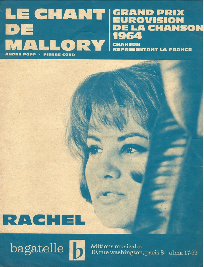Cover for Rachel | Andre Popp | Le chant de Mallory | Chanson