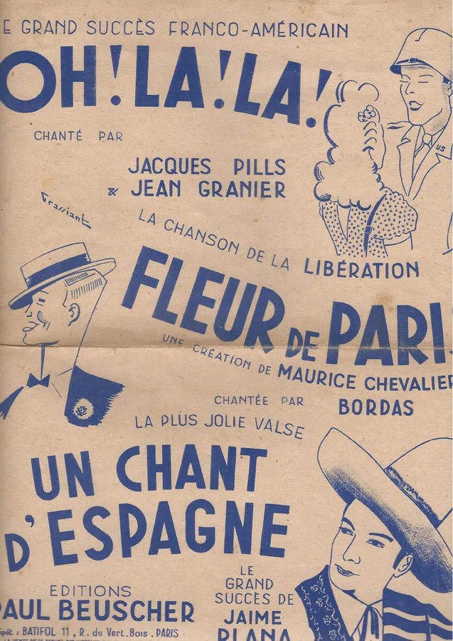Cover for Henri Bourtayre | Un Chant d'Espagne | Chant | Accordeon