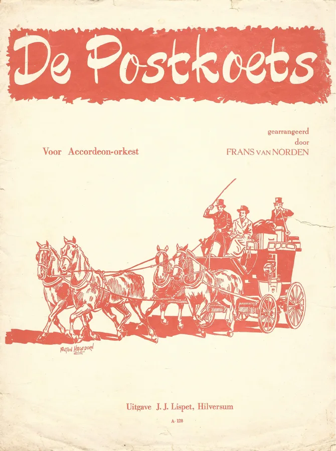Cover for Jos Cleber | De Postkoets | Accordion