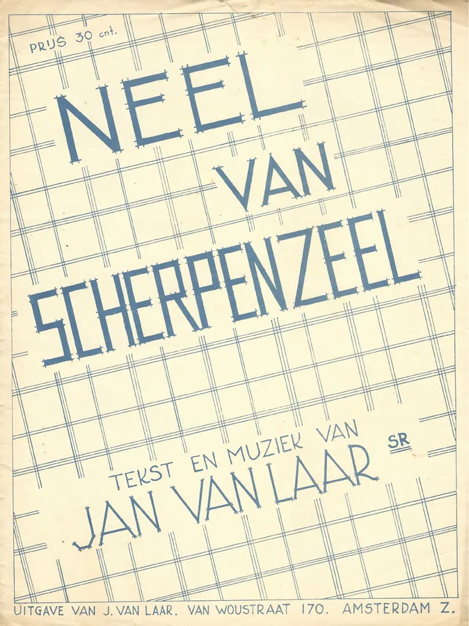 Cover for Jan van Laar | Neel van Scherpenzeel | Piano | Zang
