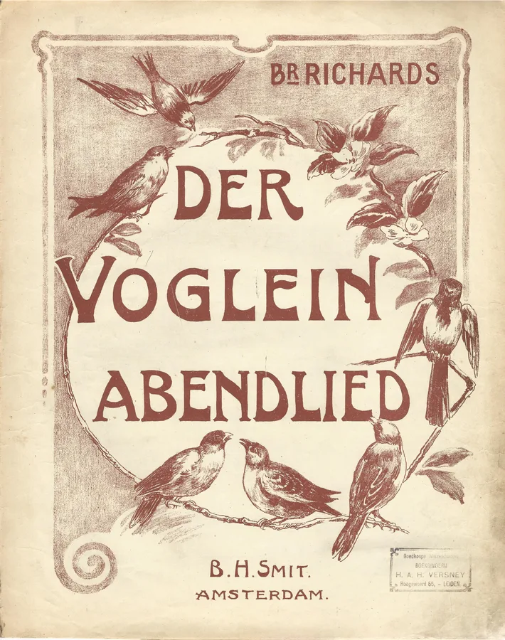 Cover for Brinley Richards | De Voglein Abendlied opus 71 | Piano