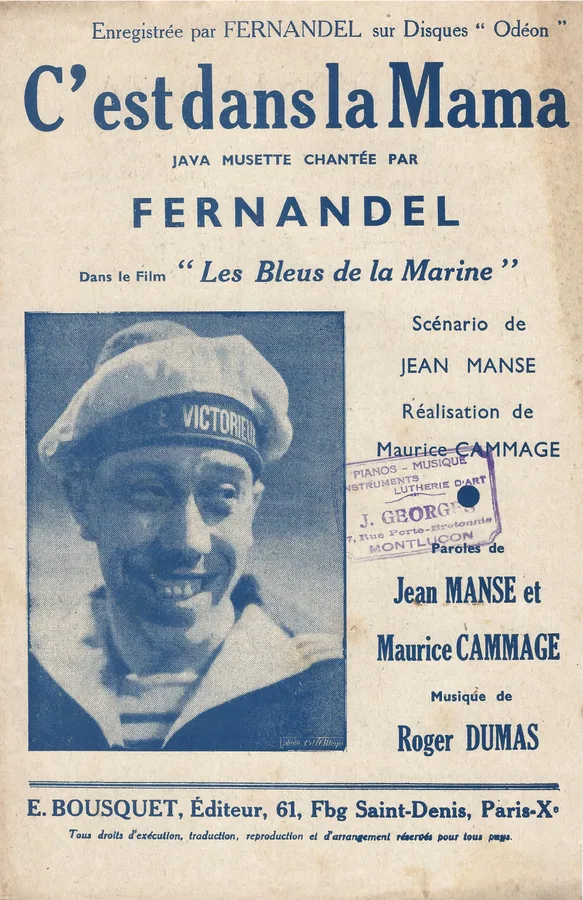 Cover for Fernandel | Roger Dumas | C'est dans la Mama | Chant | Accordion
