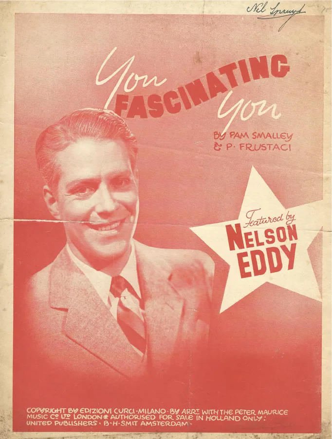 Cover for Nelson Eddy | P. Frustaci | You Fascinating You | Piano | Vocals