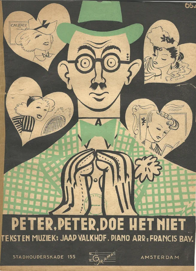 Cover for Jaap Valkhoff | Peter Peter doe het niet | Piano | Vocals