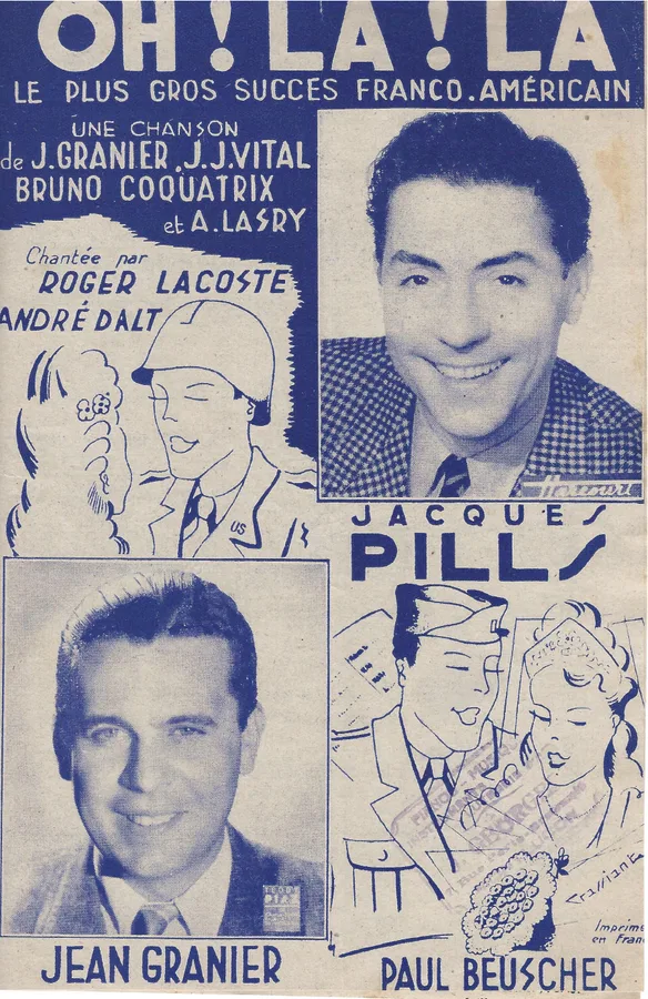 Cover for Bruno Coquatrix | Albert Lasry | Oh! La! La! | Chant | Vocals No. 2
