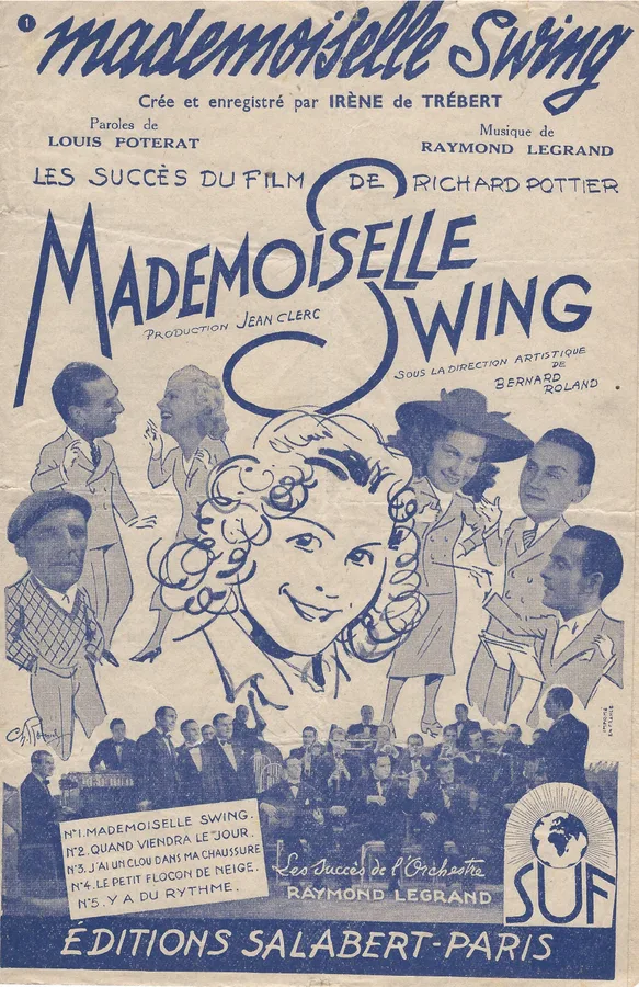 Cover for Raymond Legrand | Louis Potterat | Mademoiselle Swing | Chanson